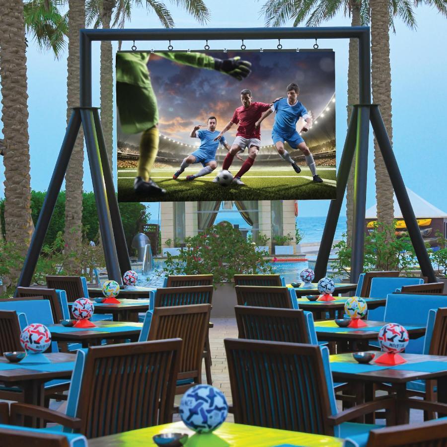 Jumeirah Messilah Beach Kuwait Кувейт Экстерьер фото A projection screen